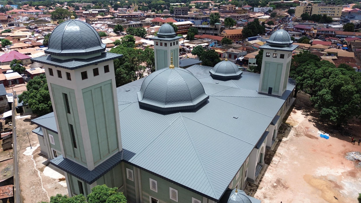 Kankan Grande Mosque  Çatısan