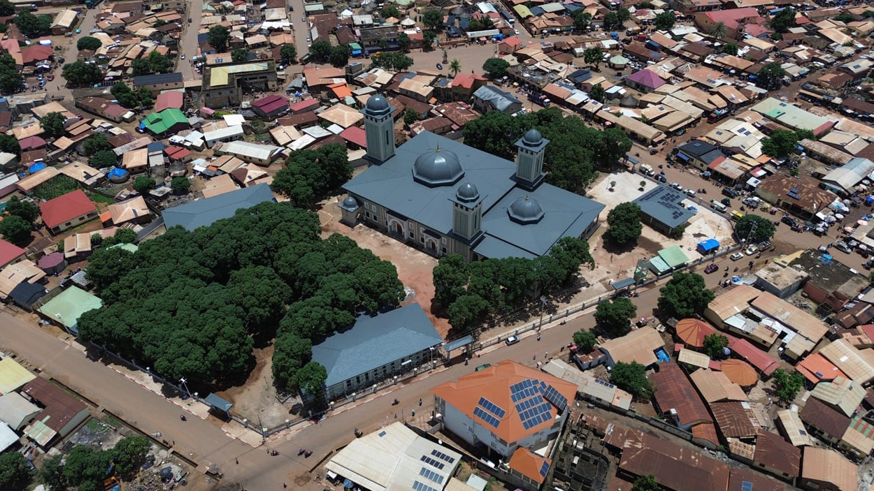 Kankan Grande Mosque  Çatısan